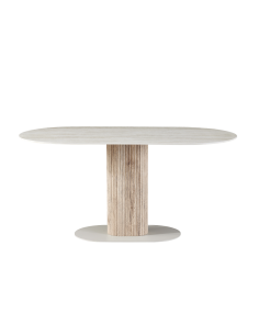 Table à manger ovale natura L160 opjet paris