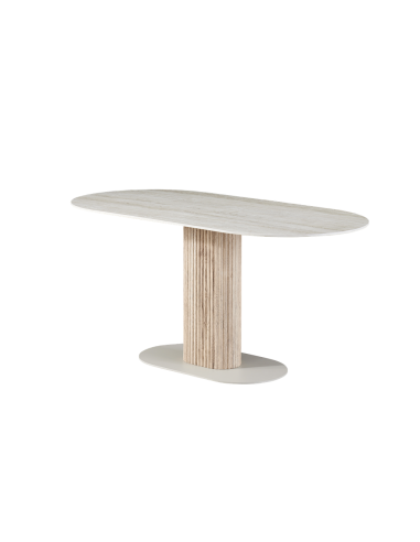 Table à manger ovale natura L160 opjet paris