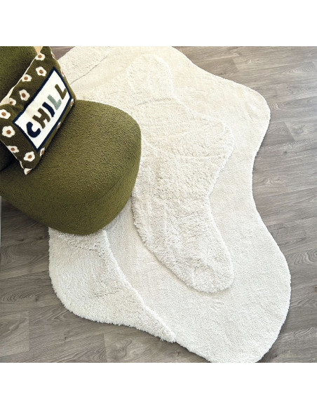 Tapis Harmonique blanc 160X230cm opjet paris