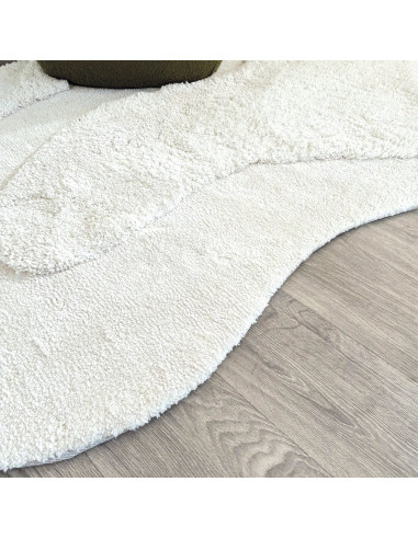Tapis Harmonique blanc 160X230cm opjet paris