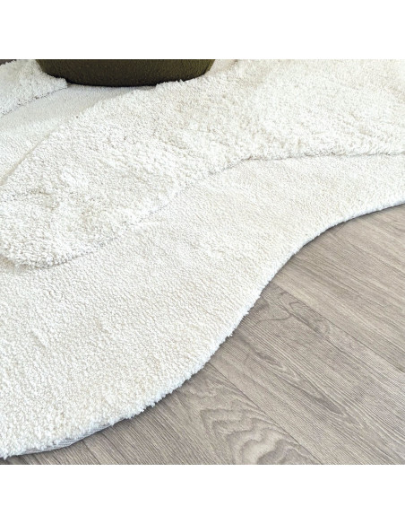 Tapis Harmonique blanc 160X230cm opjet paris