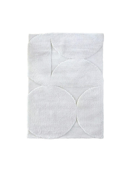 Tapis Rondo blanc 140X200cm opjet paris