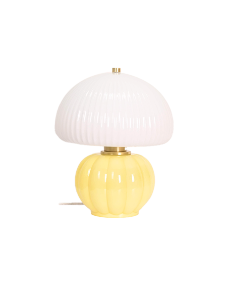 Lampe Madeleine jaune opjet