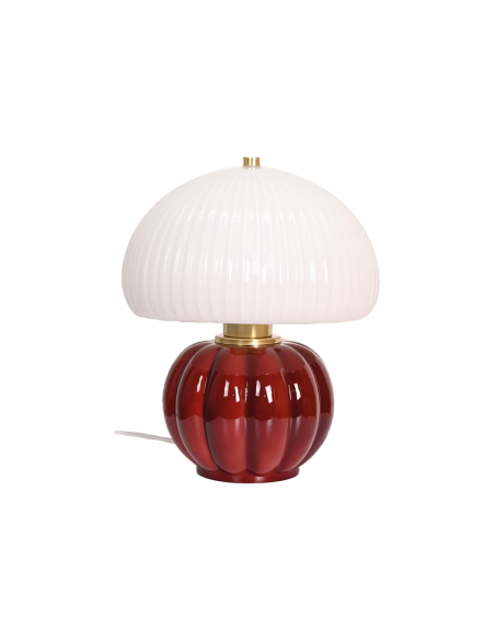 Lampe Madeleine burgundy opjet