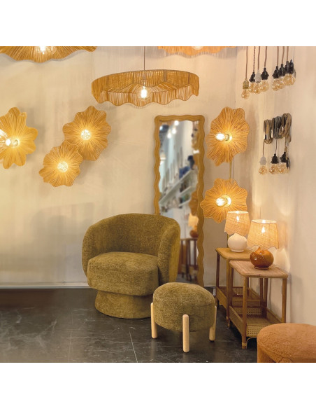 Miroir Eloise rectangle L60 P3 H90cm opjet paris