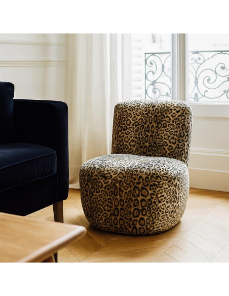 Fauteuil Eve Leopard opjet