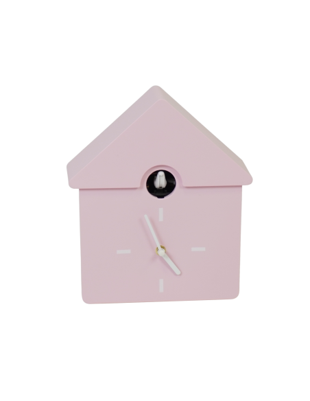 Horloge - Horloge murale Coucou - Rose clair - 24x27x9cmHousevitamin 