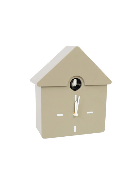 Horloge - Horloge Murale Coucou - Taupe - 24x27x9cmHousevitamin 