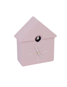 Horloge - Horloge murale Coucou - Rose clair - 24x27x9cmHousevitamin  2