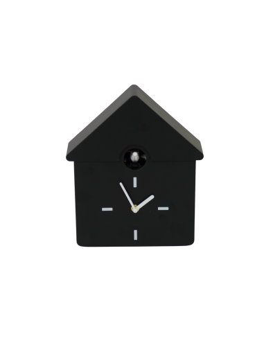 Horloge murale coucou noire - 24 x 27 x 9 cmHousevitamin 