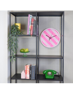 Horloge - Horloge murale - Motif ray? - Rose - 35x35x4cmHousevitamin  2