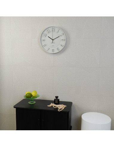 Horloge - Horloge murale Chiffres - Sable - 30 x 30 x 4 cmHousevitamin 