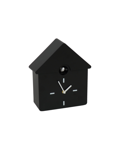 Horloge murale coucou noire - 24 x 27 x 9 cmHousevitamin 