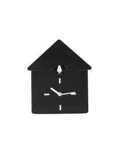 Horloge murale coucou noire - 24 x 27 x 9 cmHousevitamin