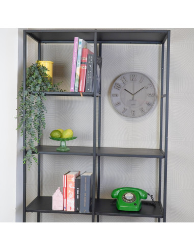 Horloge - Horloge murale Chiffres - Taupe - 30x30x4cmHousevitamin 