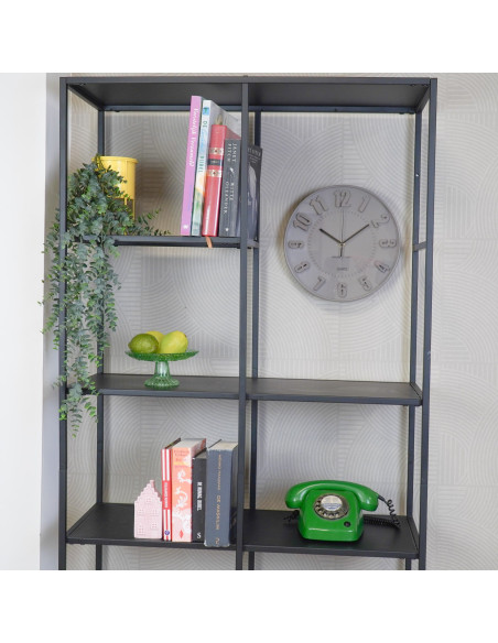 Horloge - Horloge murale Chiffres - Taupe - 30x30x4cmHousevitamin 