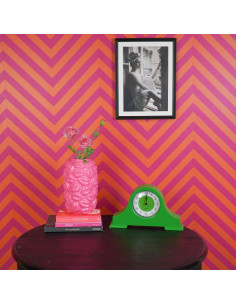 Horloge - Pendule de cheminée - Vert - 36x8,5x20 cmHousevitamin 2