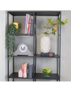 Horloge - Pendule de chemin?e - Taupe - 36x8,5x20 cmHousevitamin  2