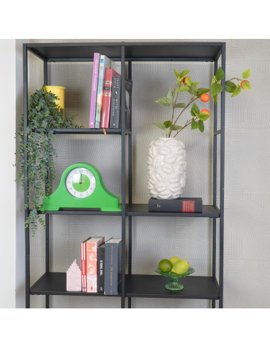 Horloge - Pendule de chemin?e - Vert - 36x8,5x20 cmHousevitamin 