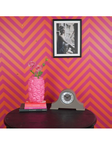 Horloge - Pendule de chemin?e - Taupe - 36x8,5x20 cmHousevitamin 