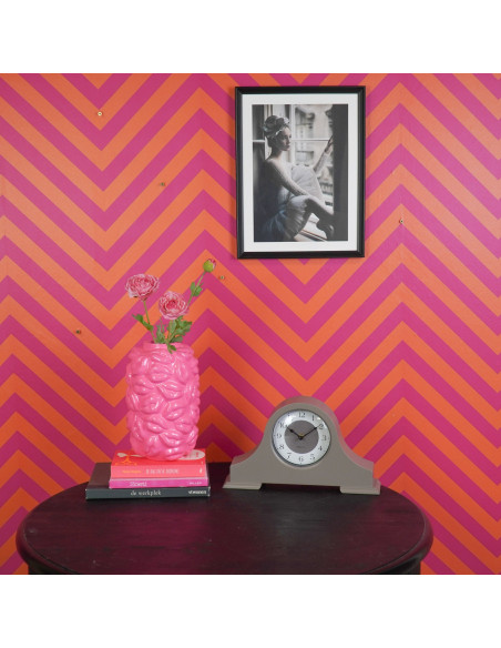 Horloge - Pendule de chemin?e - Taupe - 36x8,5x20 cmHousevitamin 