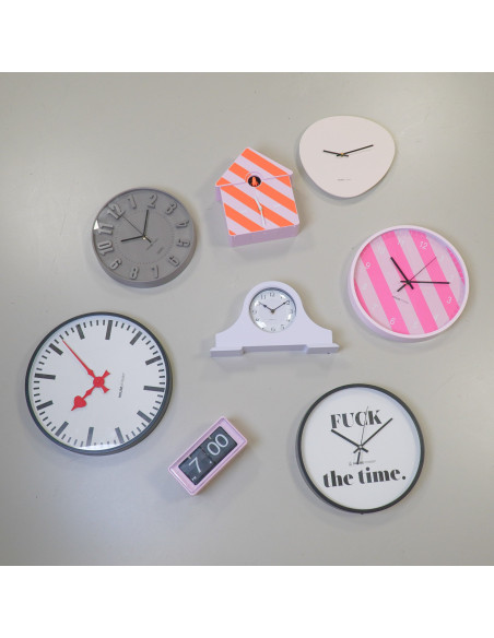 Horloge - Pendule de chemin?e - Lilas - 36x8,5x20 cmHousevitamin 