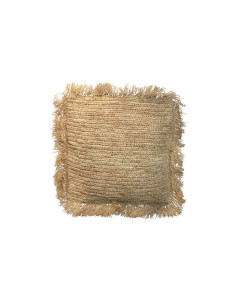 Housse de coussin en raphia - Carré - Naturel - 40x40