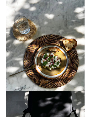 Set de table colonial - Marron naturel