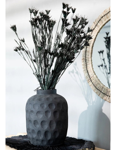 Le vase Trendy - Noir - L