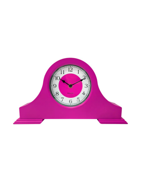 Horloge - Pendule de cheminée - Rose fluo - 36x8,5x20 cmHousevitamin