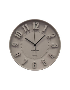 Horloge - Horloge murale Chiffres - Taupe - 30x30x4cmHousevitamin