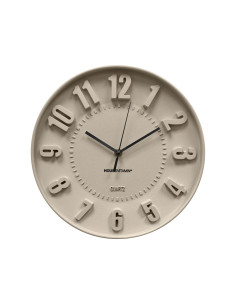 Horloge - Horloge murale Chiffres - Sable - 30 x 30 x 4 cmHousevitamin