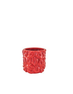 Pot - Bisous - C?ramique - Rouge - 11x11x11,5cmHousevitamin
