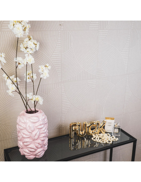 Vase - Bisous - C?ramique - Rose clair - 17x17x27cmHousevitamin  Vase - Bisous - C?ramique - Rose clair - 17x17x27cmHousevitamin