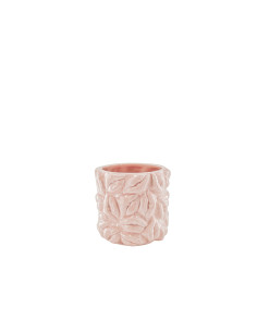 Pot - Bisous - C?ramique - Rose clair - 11x11x11,5cmHousevitamin