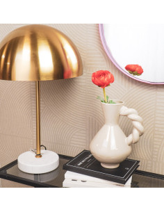 Vase - Anse torsad?e - Dolomite - Sable - 17,5x13,5x22cmHousevitamin  2