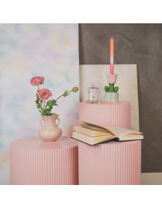 Vase - Col Perle - Gr?s - Sable - 14x14x15cmHousevitamin  2