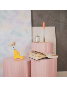 Vase - Gun - C?ramique - Jaune Fluo - 12x5x12cmHousevitamin  2