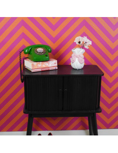 Vase - Noeud - Dolomite - Blanc/Rose - 11x10x16cmHousevitamin  2