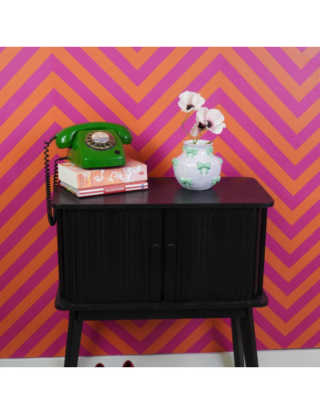 Vase - Vase ? fleurs Rubans - Lilas/Menthe - 14,5x14,5x13cmHousevitamin 