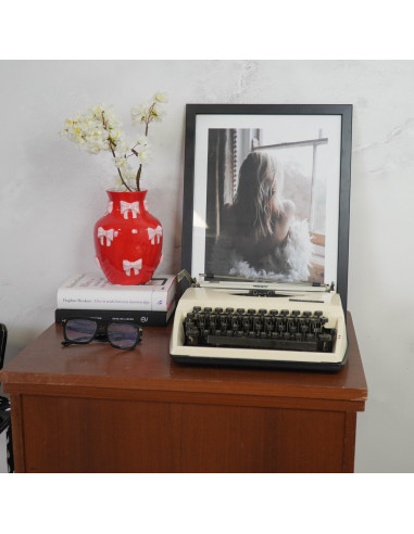 Vase - Vase ? fleurs Rubans - Rouge/Rose - 14x14x19cmHousevitamin 