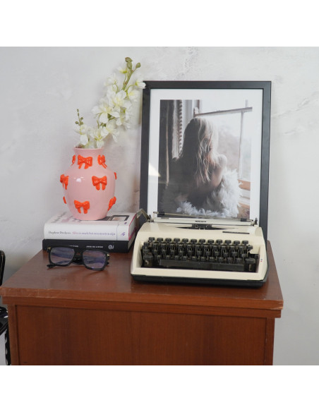 Vase - Vase ? fleurs Rubans - Rose/Orange - 14x14x19cmHousevitamin 