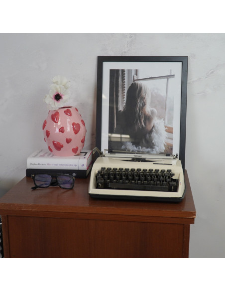 Vase - Vase ? fleurs Coeurs - Rose/Rouge - 16x16x17,5cmHousevitamin  Vase - Vase ? fleurs Coeurs - Rose/Rouge - 16x16x17,5cmHousevitamin