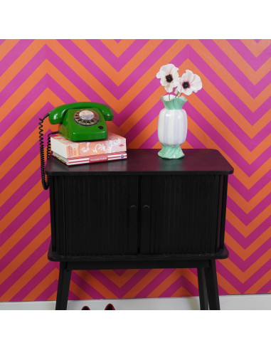 Vase - Vase ? fleurs Toffee Candy - Menthe/Lilas - 9,5x9,5x21cmHousevitamin 