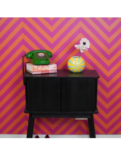 Vase - Vase ? fleurs tourbillonnant - Jaune/Menthe - 15x15x15cmHousevitamin  2