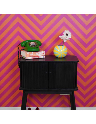 Vase - Vase ? fleurs tourbillonnant - Jaune/Menthe - 15x15x15cmHousevitamin 