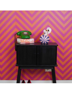 Vase - Vase ? fleurs tourbillonnant - Rose/Bleu - 15x15x15cmHousevitamin  2