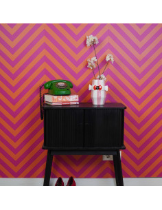 Vase - Vase ? fleurs Poissons - Rose/Blanc - 14x11,5x18cmHousevitamin  2