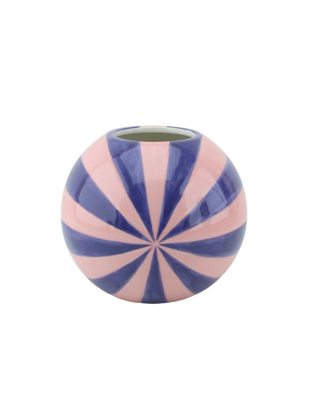 Vase - Vase ? fleurs tourbillonnant - Rose/Bleu - 20x20x20cmHousevitamin 