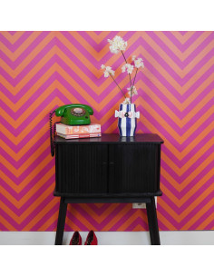 Vase - Vase ? fleurs Poissons - Bleu/Blanc/Rose - 14x11,5x18,5cmHousevitamin  2